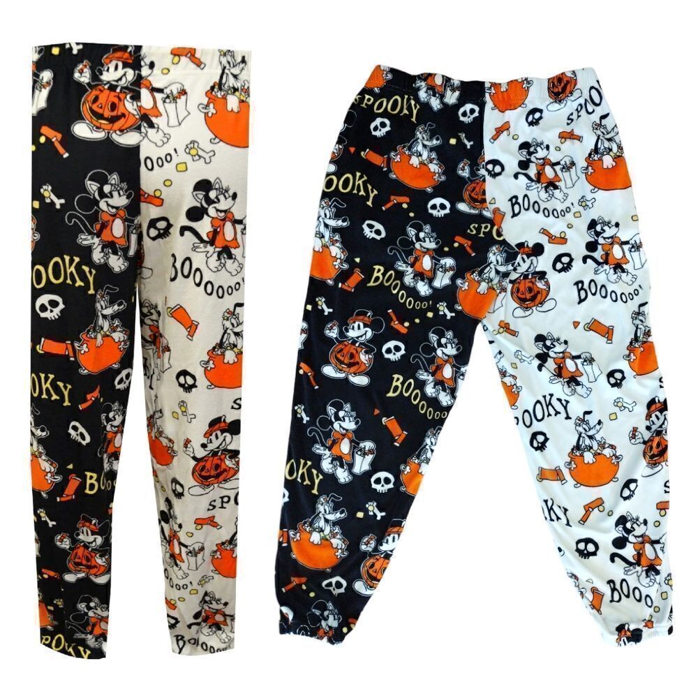 Disney Mickey Mouse & Friends‎ Halloween Themed Lounge Pants Medium - Picture 8 of 12